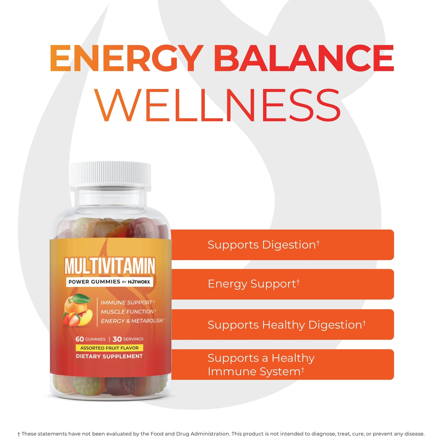 HOTWORX Multivitamin Power Gummies