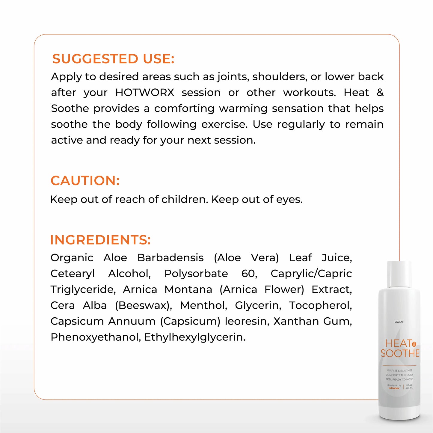 HOTWORX Heat & Soothe